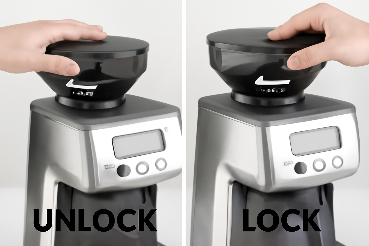 How to Unlock Hopper on Breville