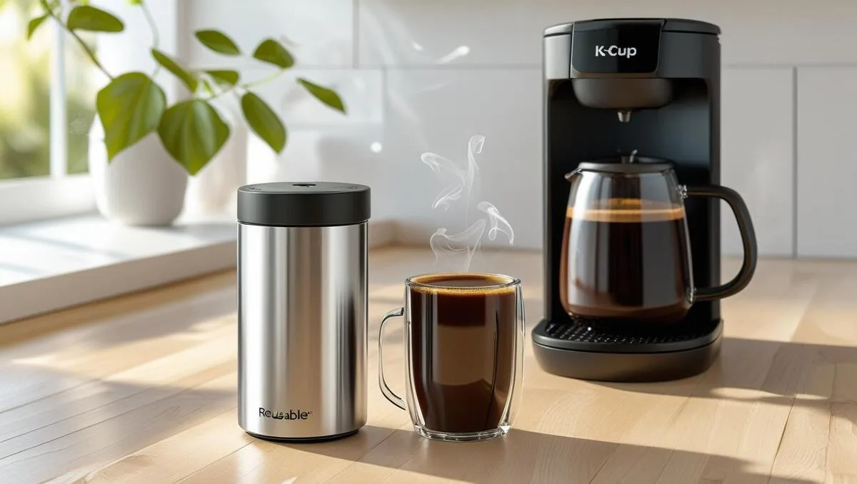 how to clean reusable k cup
