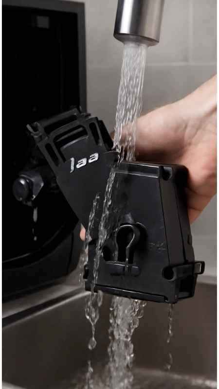 Jura coffee machine brew group cleaning