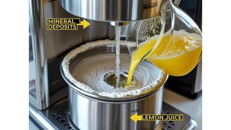 How to remove mineral buildup from coffee maker without vinegar