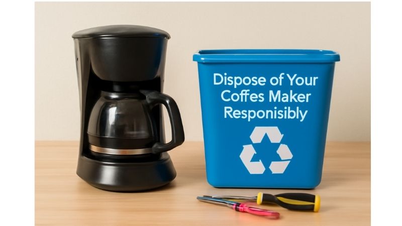 How to recycle coffee maker