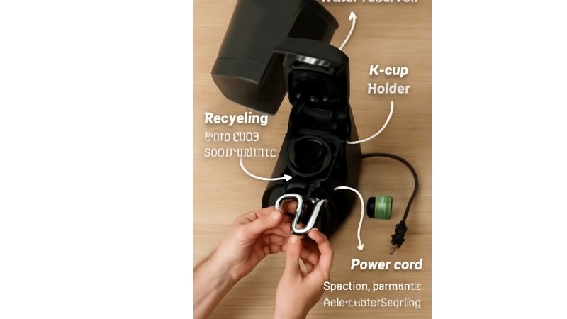 Coffee machine recycling