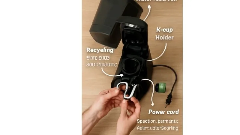 Coffee machine recycling
