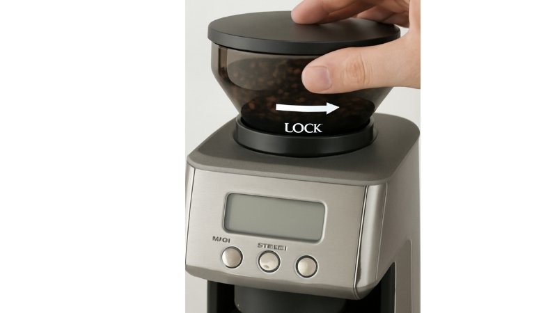 Breville hopper locking instructions