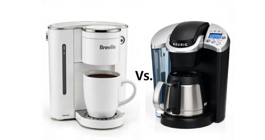 breville vs keurig coffee maker