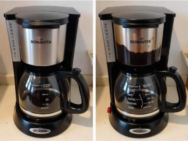 how to clean bonavita coffee maker with vinegar