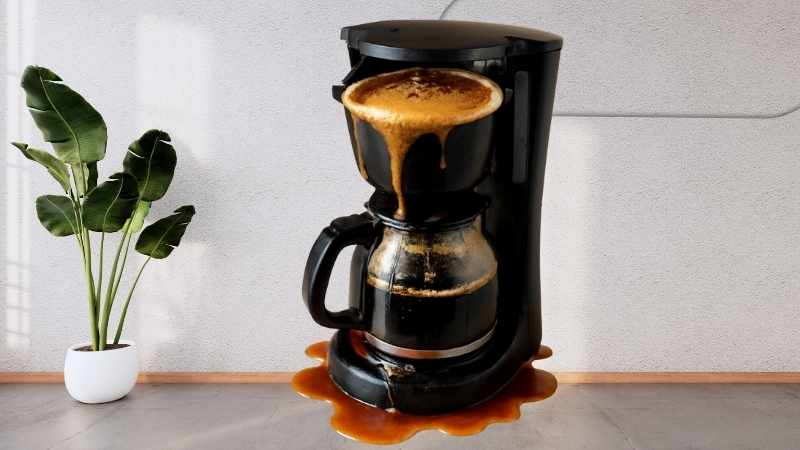 Why is My Coffee Maker Overflowing the Grounds Basket?