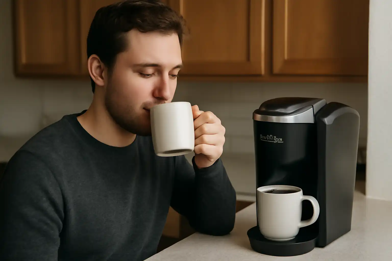 how does a keurig coffee maker work