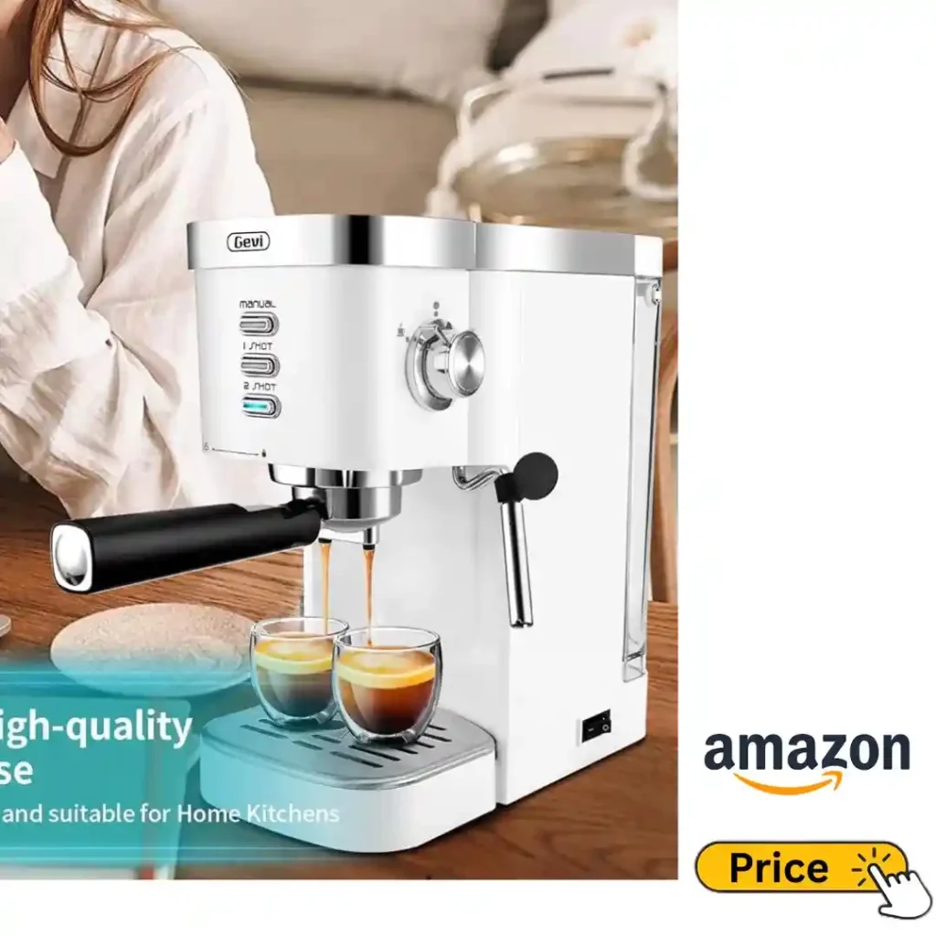 gevi 20 bar compact professional espresso coffee machine review
