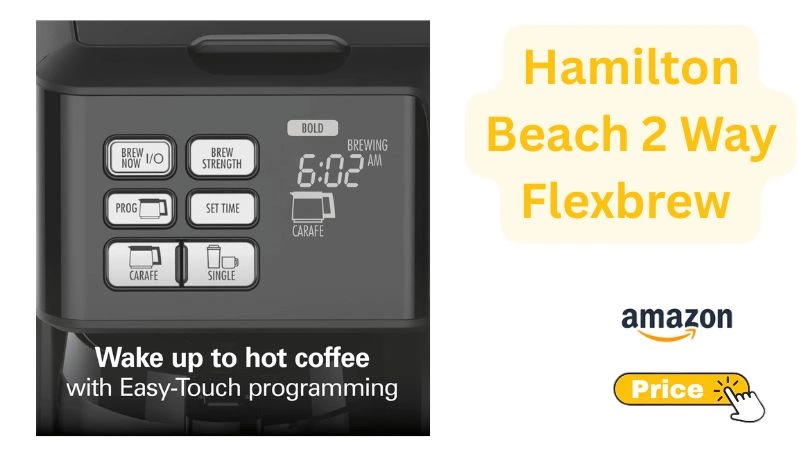 hamilton beach flexbrew 2-way coffee maker reviews